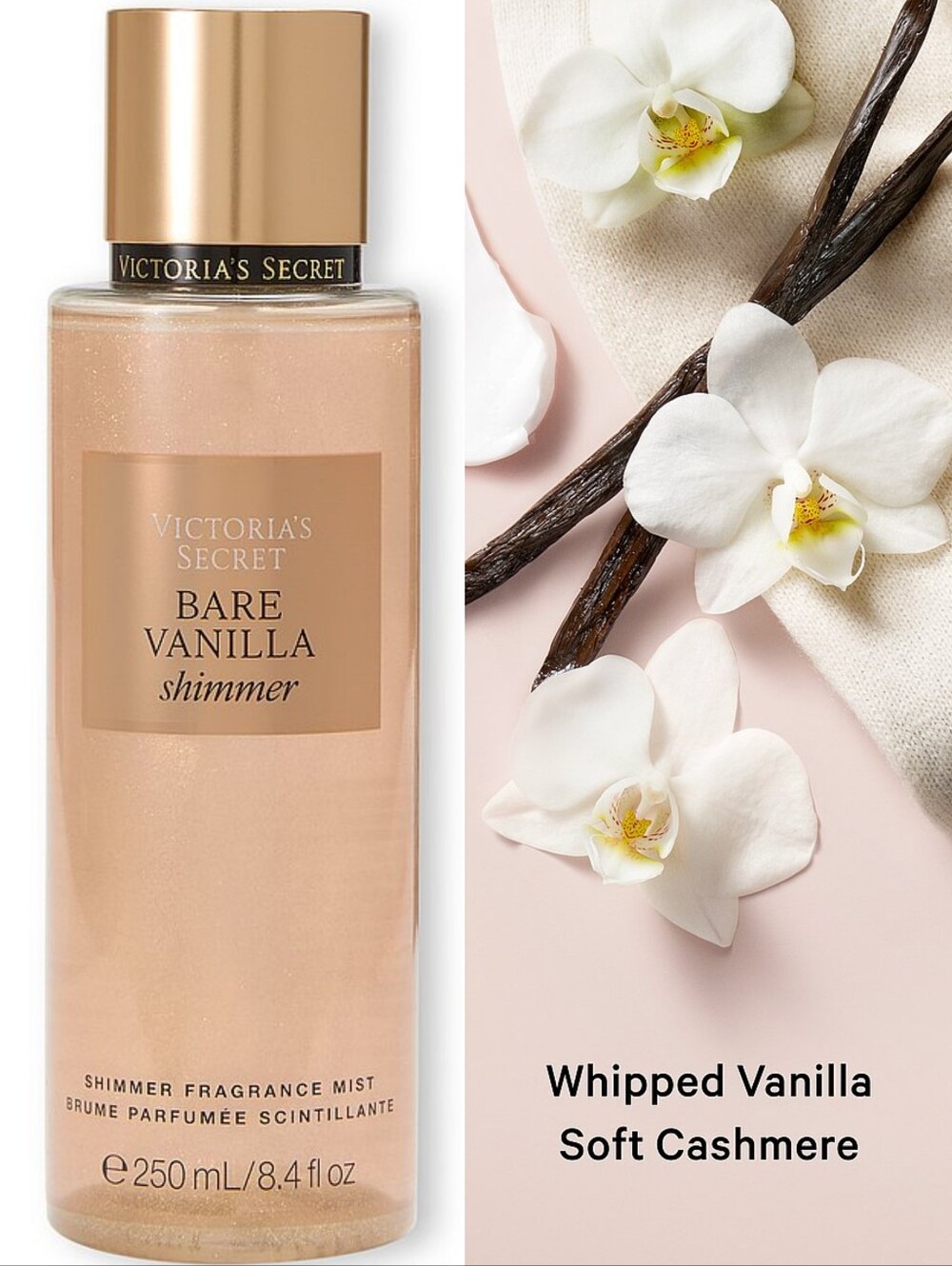 Victoria's Secret Fragrance Shimmer Body Mist Set of 4 NEW Core Classic Scents - Picture 4 of 5